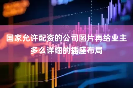 国家允许配资的公司图片再给业主多么详细的插座布局