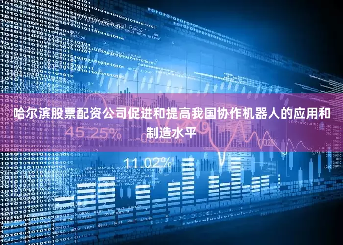 哈尔滨股票配资公司促进和提高我国协作机器人的应用和制造水平